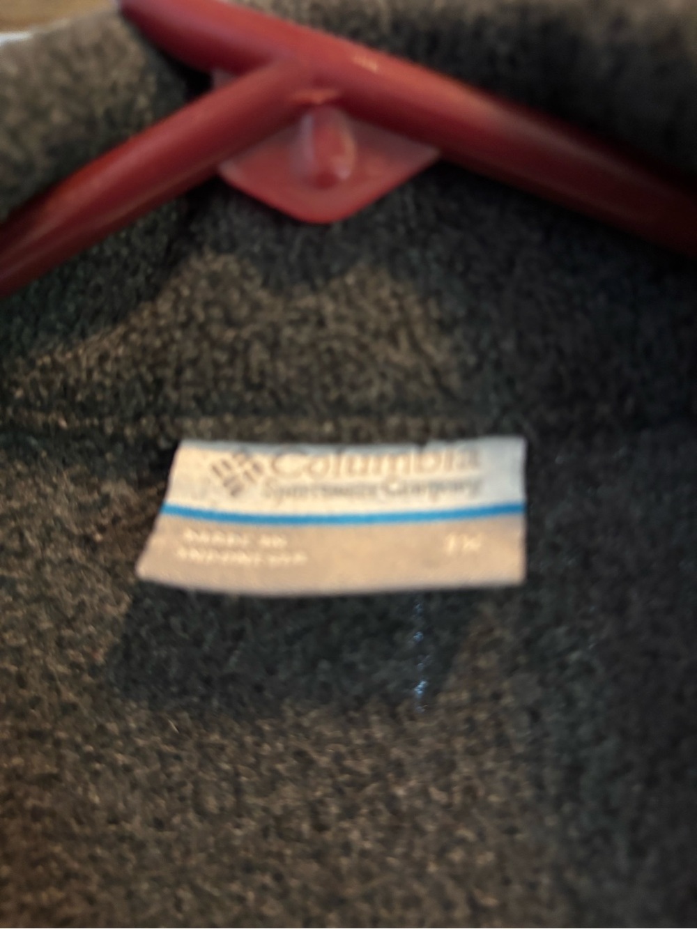 Columbia women’s Dark Gray Full-Zip Fleece Jacket